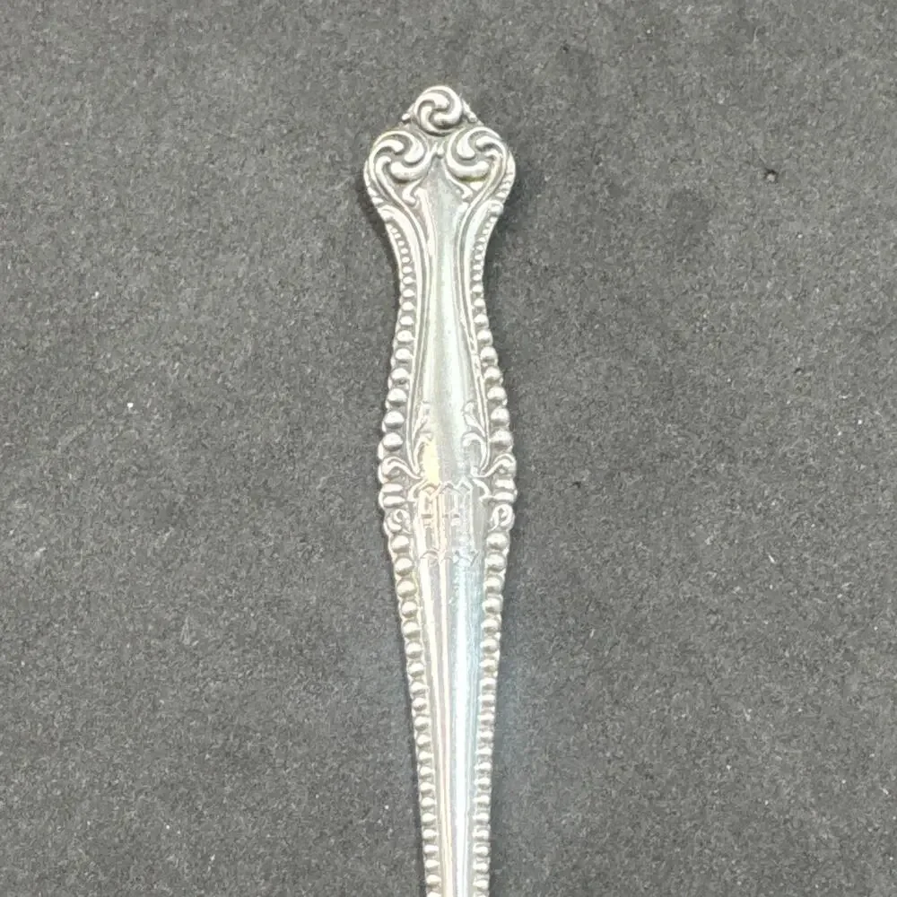 Canterbury by Towle Sterling Silver Pickle Fork Gold Wash Long 8 5/8